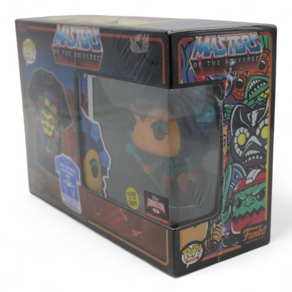 Funko Pop! & Tee Set Motu Evil-Lyn Glow-In-The-Dark Masters Of The Universe Larg - Picture 4 of 7